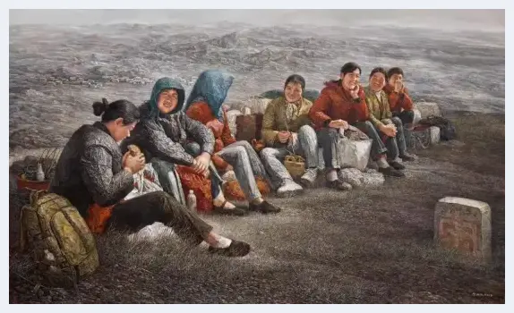 李书成油画作品入选“两岸一家亲——澳门邮票上的名家之作” | 美术百科