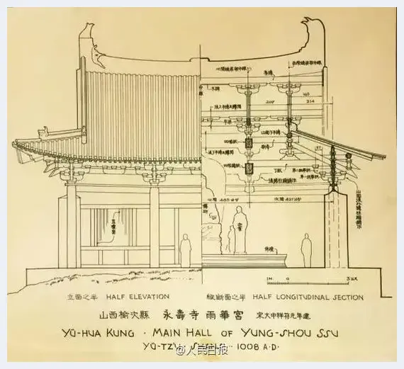 梁思成建筑手稿 每一张都是艺术品 | 艺术品报道