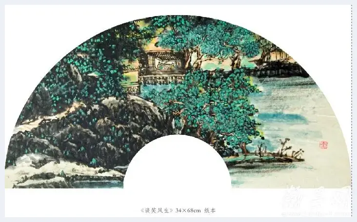 盖秀荣国画作品赏析 | 美术百科