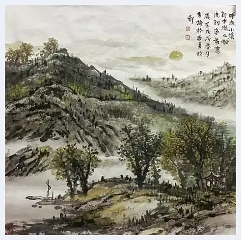 当代著名山水画家陈秀梅作品欣赏 | 美术观点