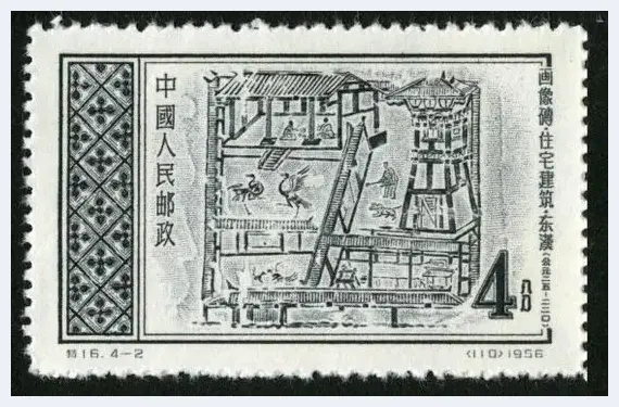 邮票上的考古与文物：汉代画像砖 | 艺术品资料