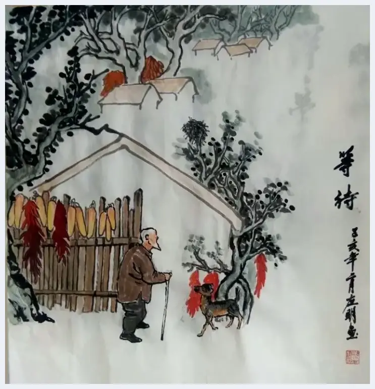 潘永彬的山水乡情画欣赏 | 美术知识