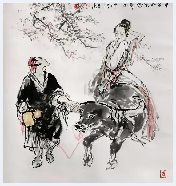 牛年牛画：当代画家尹育虎作品赏析 | 美术教学