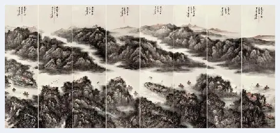 刘应雄新“潇湘八景”中国画赏析 | 美术理论