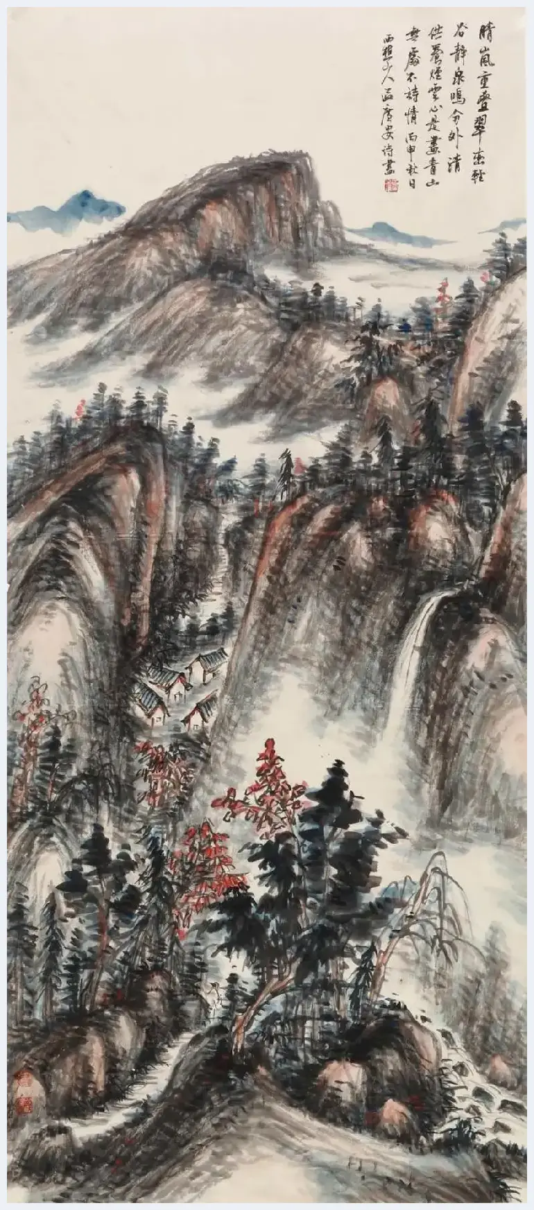 岭南国画百家之区广安作品赏 | 美术观点