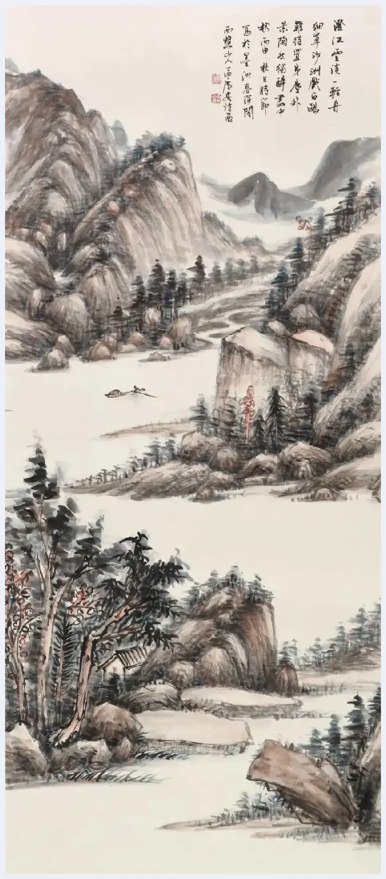 岭南国画百家之区广安作品赏 | 美术观点