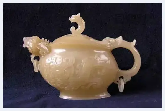 精品玉石茶壶雕刻艺术欣赏 | 玉器作品