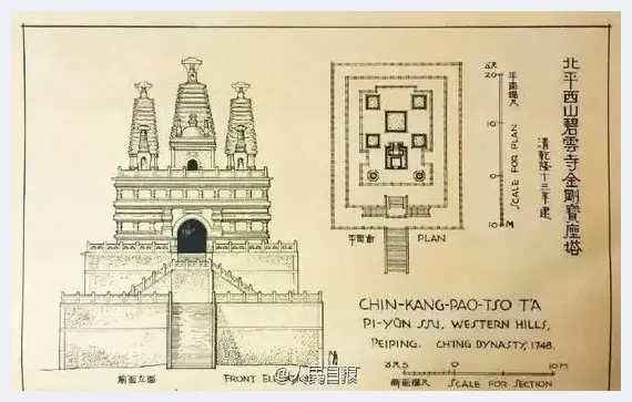 梁思成建筑手稿 每一张都是艺术品 | 艺术品报道