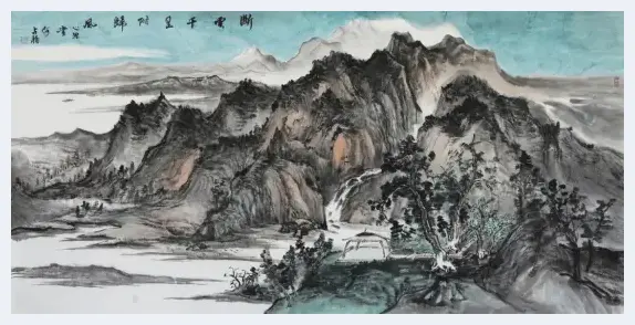 喜迎党的二十大绘画作品选——著名画家何占福 | 美术观点