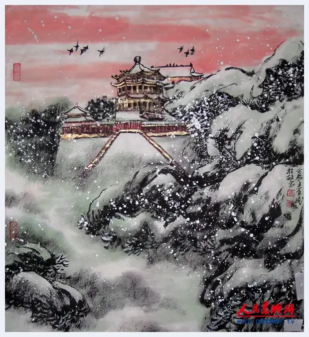 李人毅《中国画家研究·山水卷》之——王有民：紫禁城瑞雪传递吉祥 | 艺术美文