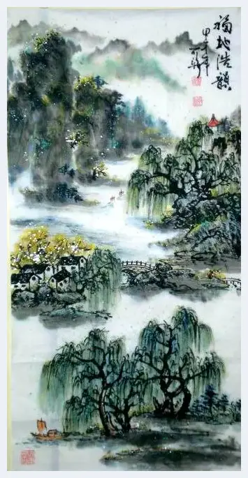 回归自然的心灵－－栾可新山水画色彩浅谈 | 美术知识