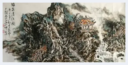 名家经典：方坤山水画作品欣赏 | 艺术科普