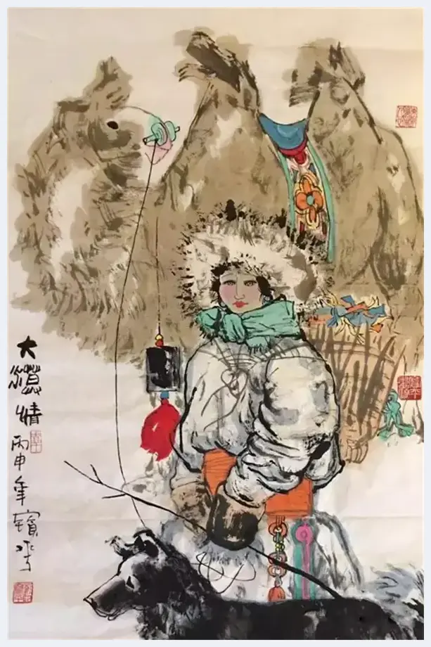 中国美术名家颂祖国：著名画家刘宝平作品鉴赏 | 美术理论