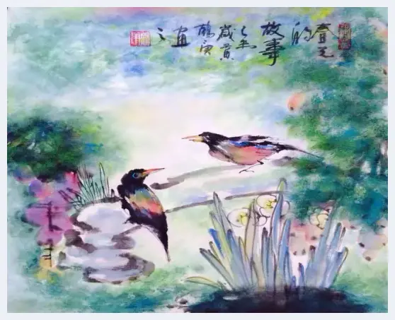 记著名花鸟画家---黄鹤庚 | 美术趣闻