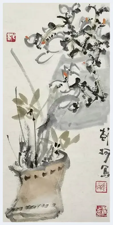 激情澎湃的探索——画家彭柯先生花鸟画 | 美术常识