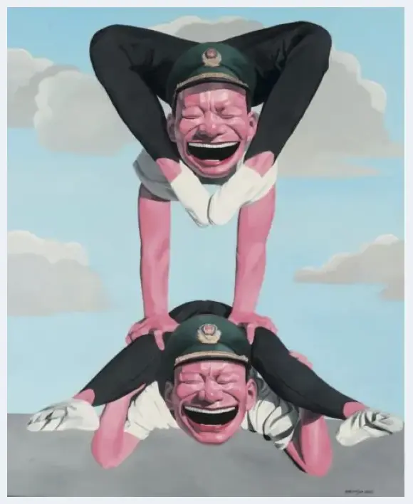 岳敏君的笑脸与人本主义之殇 | 美术科普