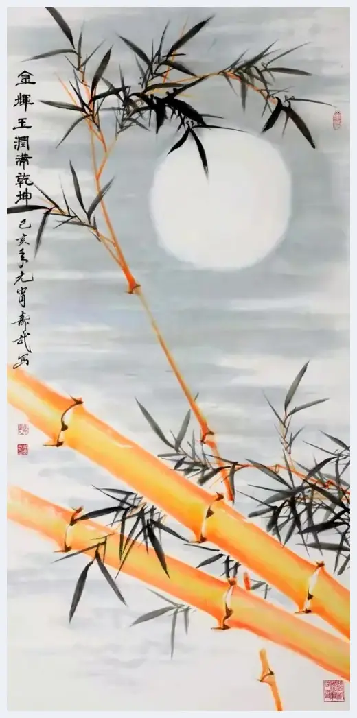 金竹寓富贵 劲节贊安康——金竹国画首創者柴寿武作品欣赏 | 艺术百科