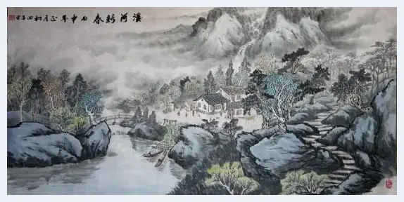 山水画家蒋昌宏作品欣赏 | 美术百科