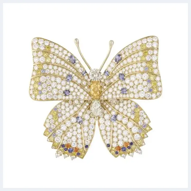 Van Cleef & Arpels 全新蝴蝶系列珠宝 | 玉石作品