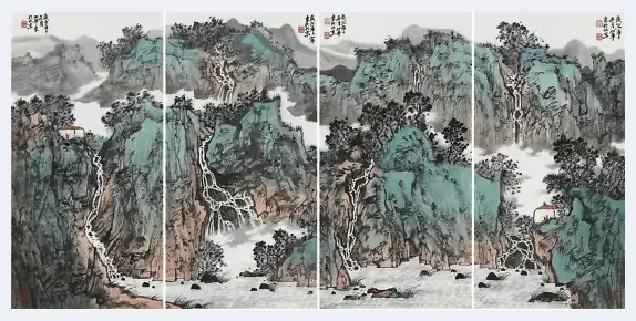 献礼建党100周年优秀作品选——画家潘如华 | 美术趣闻