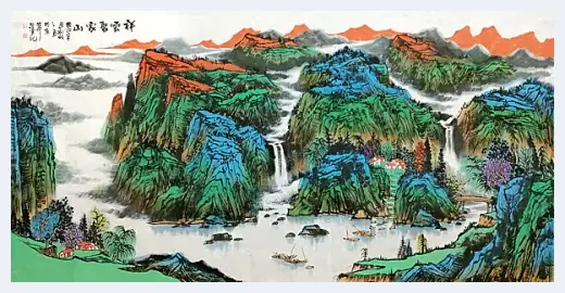 当代著名山水画家马治富作品欣赏 | 美术教学