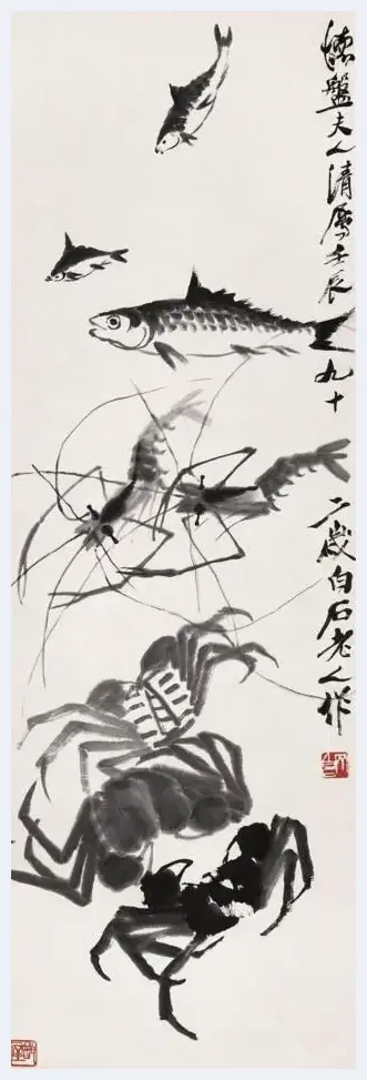 你知道吗 齐白石画鱼比画虾 画蟹更加写意 | 美术品资讯