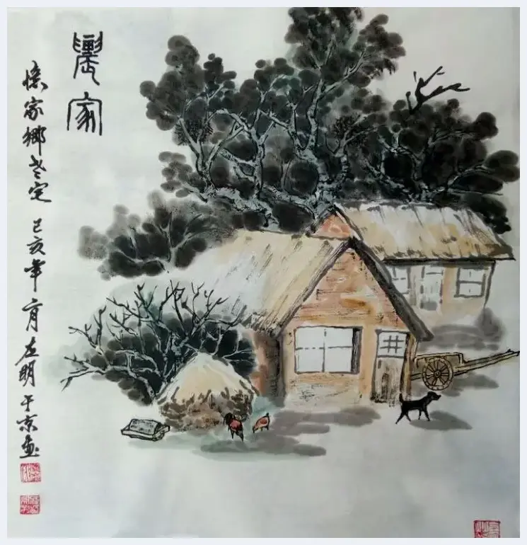 潘永彬的山水乡情画欣赏 | 美术知识