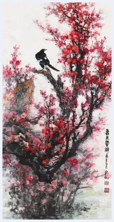 著名画家张得翔写意花鸟画 | 艺术美文