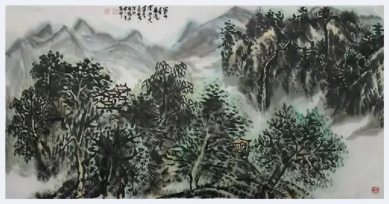 徜徉于心灵与山水之间：读宋智明的山水画 | 艺术美文