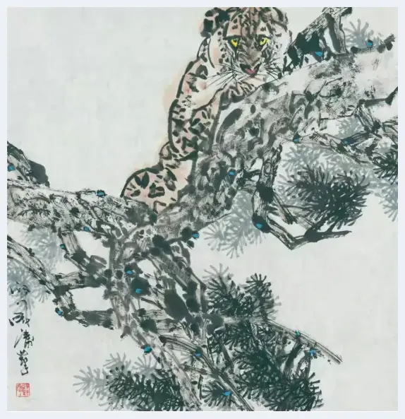 寅虎纳财 鸿虎齐天——著名画家沈风涛作品鉴赏 | 美术知识