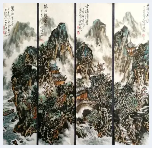 名家经典：方坤山水画作品欣赏 | 艺术科普