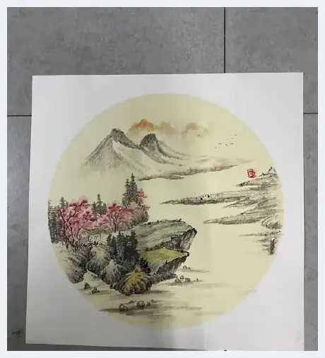 61岁保安9年手绘千余幅山水画 | 艺术品杂谈