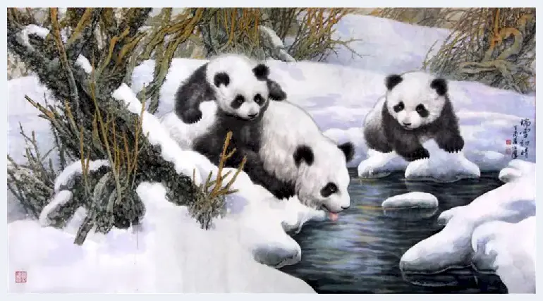 “党旗飘飘”迎七一：任伟国画艺术 | 美术教学