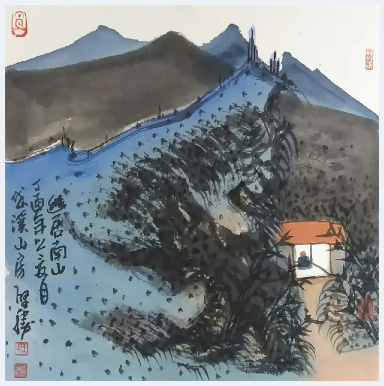 王启胜山水画小品 | 美术资料