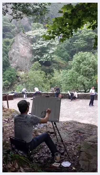 扬州八怪书画院2016赴浙江雁荡山写生活动圆满成功 | 艺术品杂谈