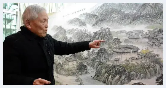 给吴伯雄送过三次画的土楼画家 | 艺术品档案