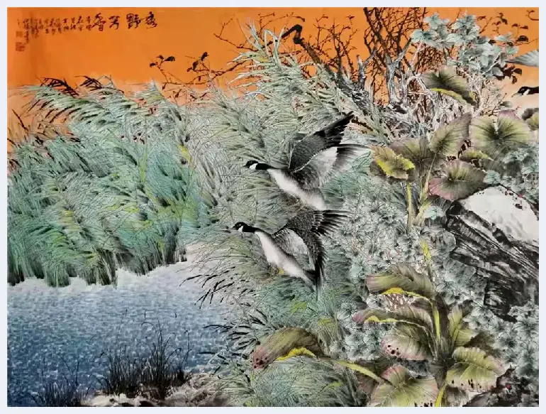 妙笔丹青：花鸟画名家韦仲传绘画艺术 | 美术观点