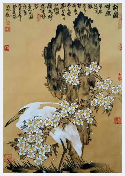 一代画鹭名家，引领时代新风——吕拴保花鸟画赏析 | 艺术杂谈