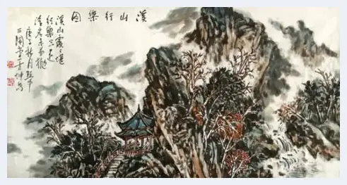 名家经典：方坤山水画作品欣赏 | 艺术科普