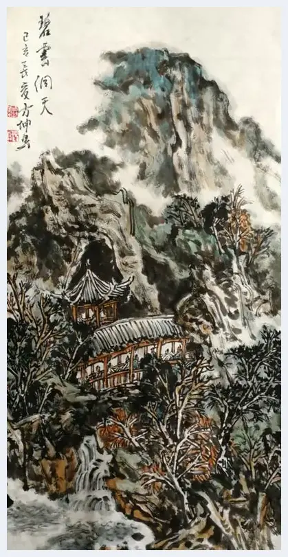 名家经典：方坤山水画作品欣赏 | 艺术科普