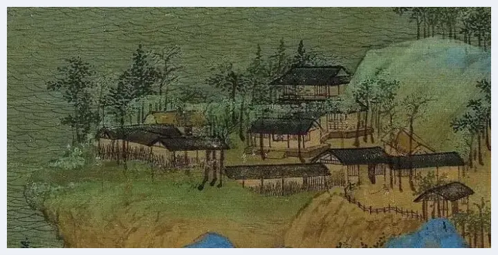 从《千里江山图》中，看北宋的民居与庭院 | 艺术评论