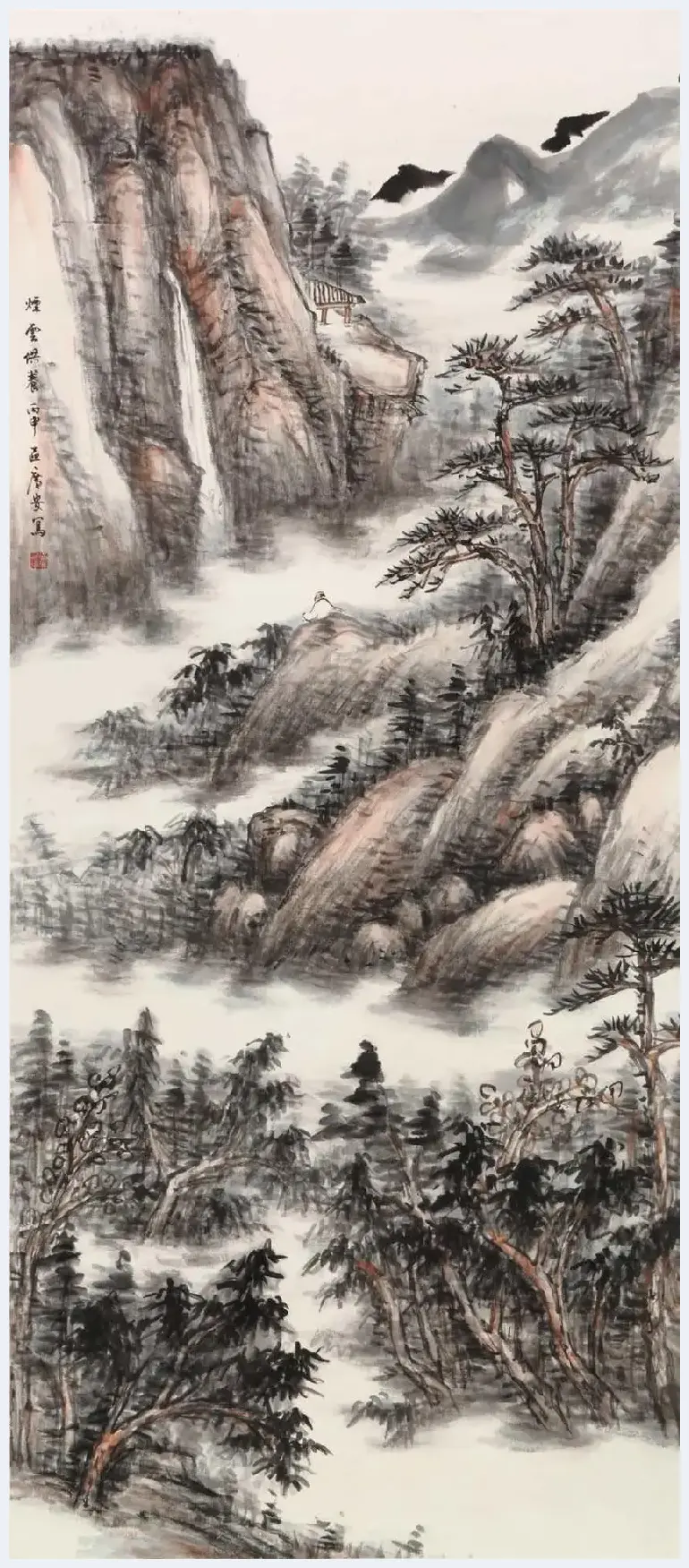 岭南国画百家之区广安作品赏 | 美术观点