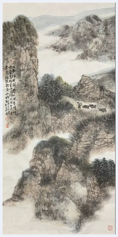 “画里青山便是家”近读名家名作——画家杨必位 | 艺术常识