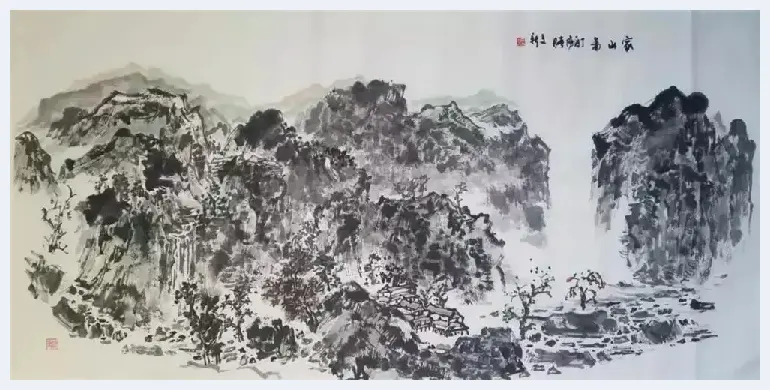 苍浑秀骨，隽朗神发：读张文新的山水作品 | 美术评论