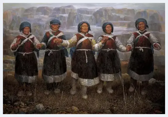 李书成油画作品入选“两岸一家亲——澳门邮票上的名家之作” | 美术百科
