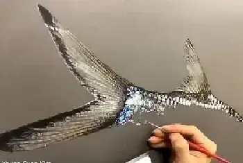 韩国艺术家花费10个月绘制3D画作 细节胜过照片[图文]