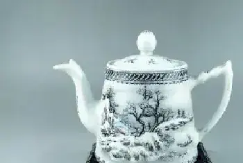 看看瓷器上的那些雪景[图文]