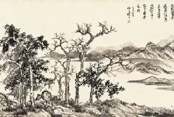 杜钢梅山水画[图文]