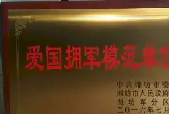 潍坊市书画家联谊会荣获“爱国拥军模范单位”称号[图文]