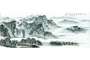 曲明泊：笔墨纵横山水间[图文]